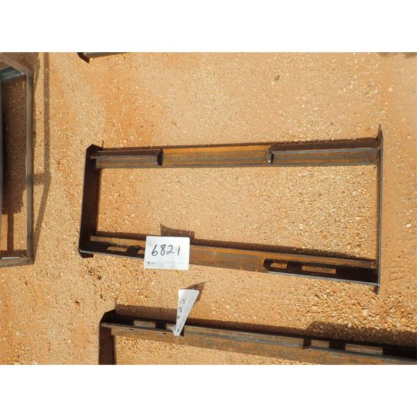 WELD ON FRAME , fits skid steer loader  (B5)