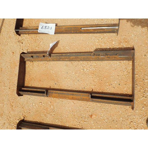 WELD ON FRAME, fits skid steer loader (B5)