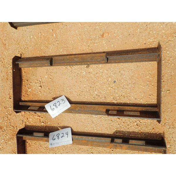 WELD ON FRAME , fits skid steer loader  (B5)