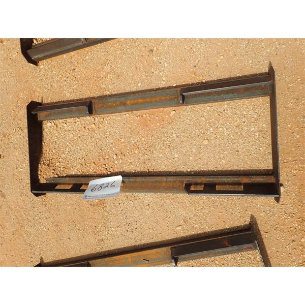 WELD ON FRAME , fits skid steer loader  (B5)