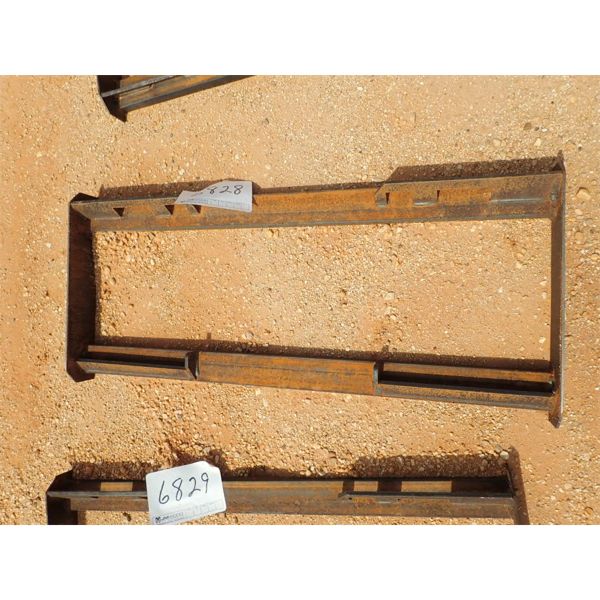WELD ON FRAME, fits skid steer loader (B5)