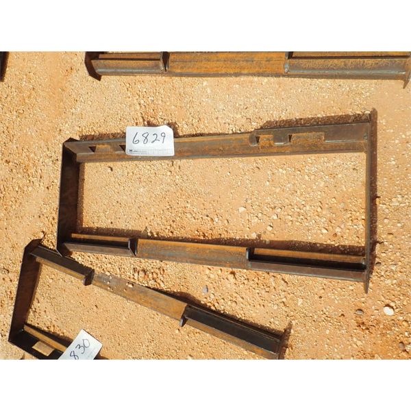 WELD ON FRAME , fits skid steer loader  (B5)