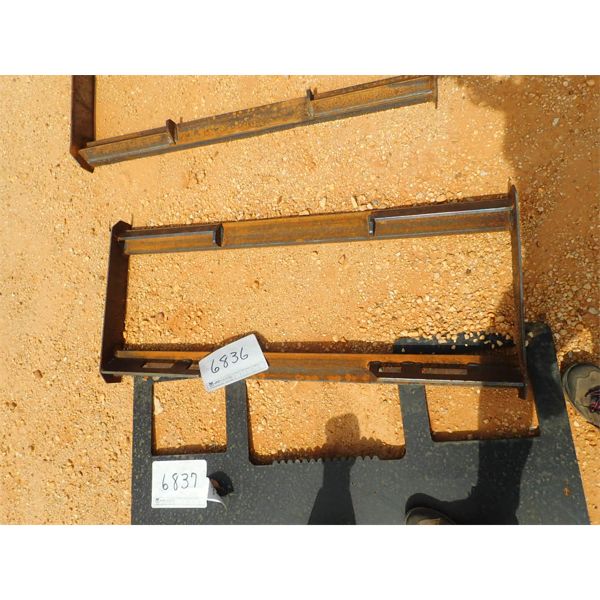 WELD ON FRAME , fits skid steer loader  (B5)