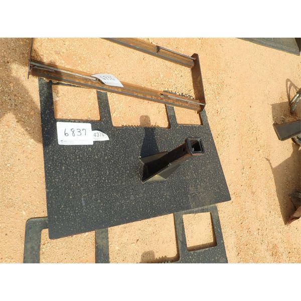 2" REESE HITCH , fits skid steer loader (B5)