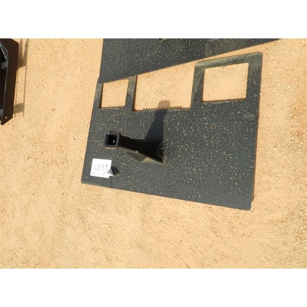 2" REESE HITCH , fits skid steer loader (B5)