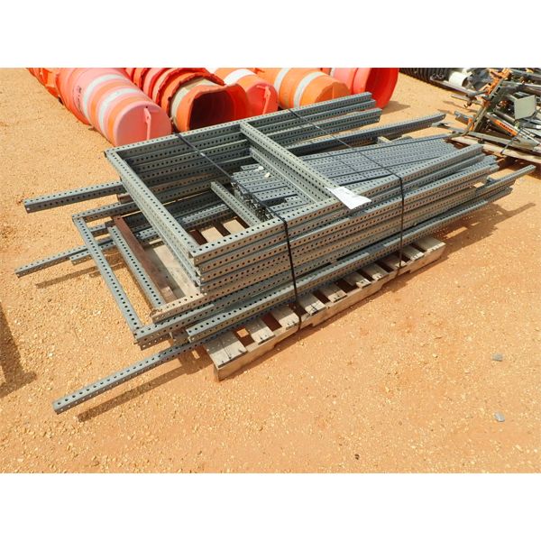(1) PALLET 2" SQUARE METAL TUBING FRAME (B9)