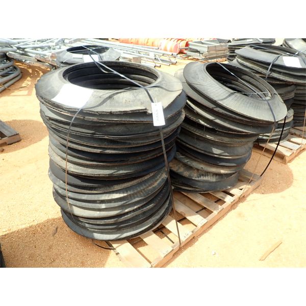 (1) PALLET SAFETY CONE/BARREL WEIGHTS (B9)