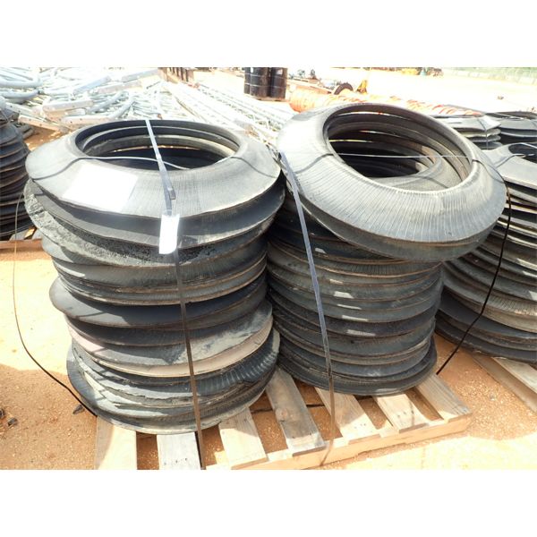 (1) PALLET SAFETY CONE/BARREL WEIGHTS (B9)