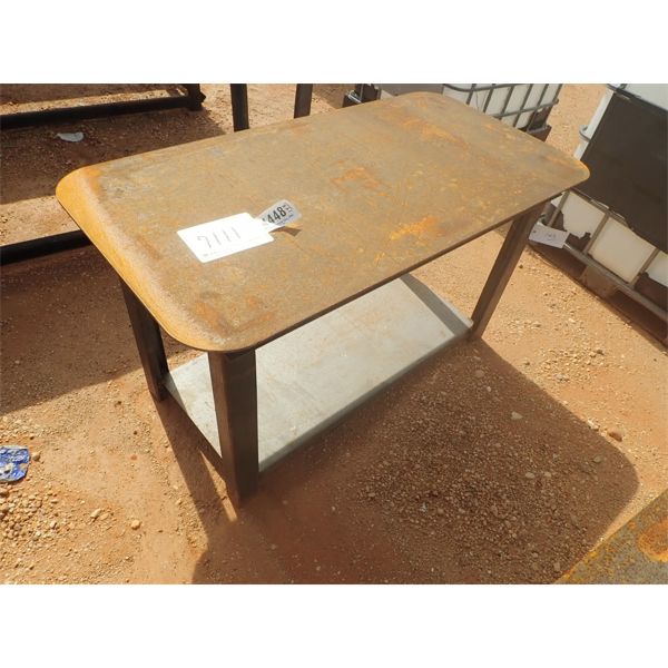 30" X 57" WELDING TABLE (B7)