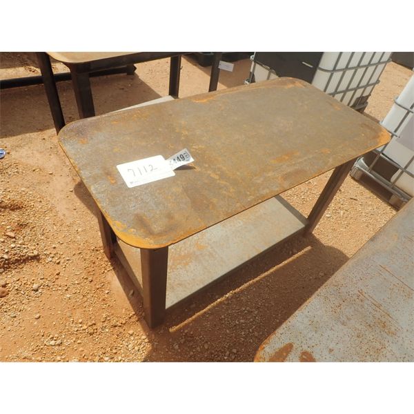 30" X 57" WELDING TABLE (B7)
