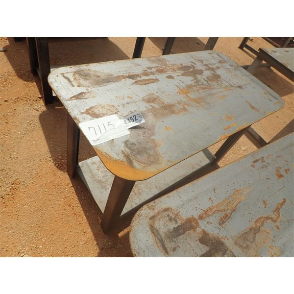 30" X 57" WELDING TABLE (B7)