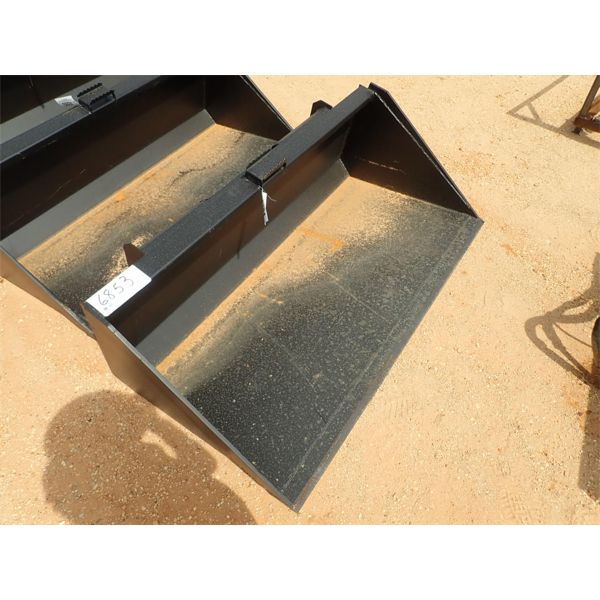 66" BUCKET W/SINGLE BLADE , fits skid steer loader (B5)