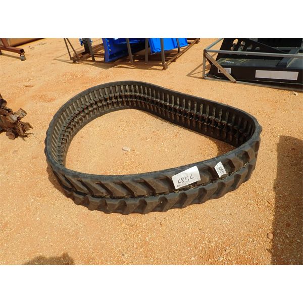 (1) 16" RUBBER TRACK , fits skid steer loader (B5)
