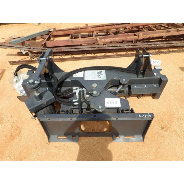 72" POWER RAKE ATTACH , fits skid steer loader (B5)