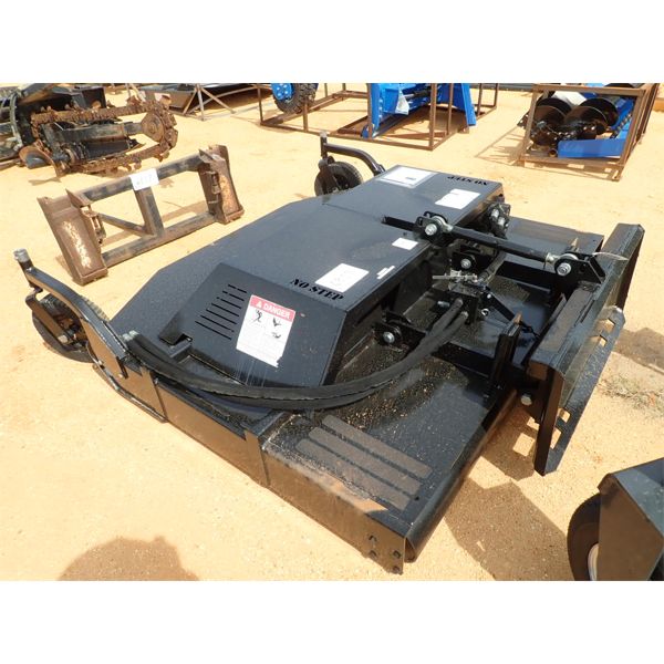 84" DUAL ROTARY BRUSH MOWER, fits skid steer loader (B5)