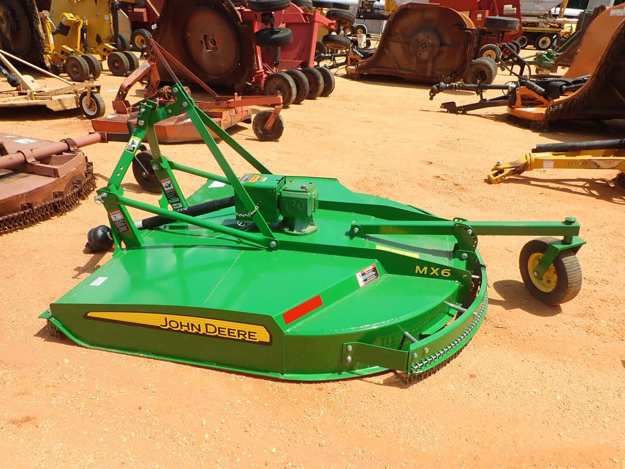 JOHN DEERE MX6 Rotary Cutter J.M. Wood Auction Company, Inc.