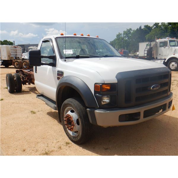 2008 FORD F550 XL Cab and Chassis Truck