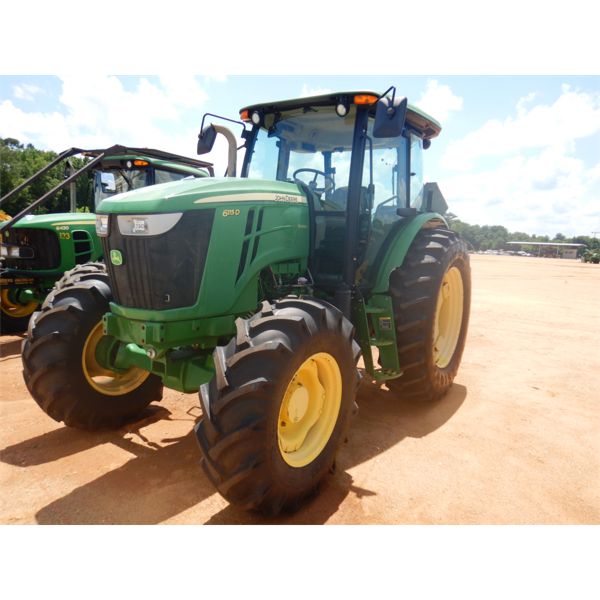 2014 JOHN DEERE 6115D Farm Tractor