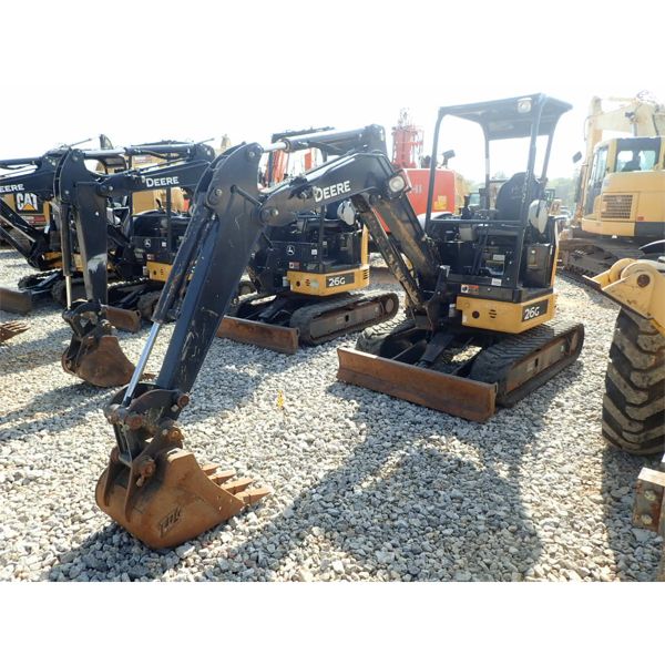 2019 JOHN DEERE 26G Excavator - Mini