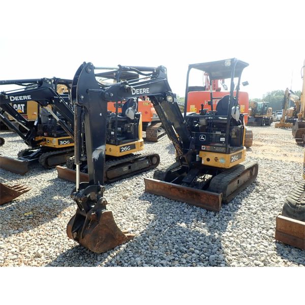 2019 JOHN DEERE 26G Excavator - Mini