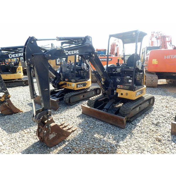 2019 JOHN DEERE 26G Excavator - Mini