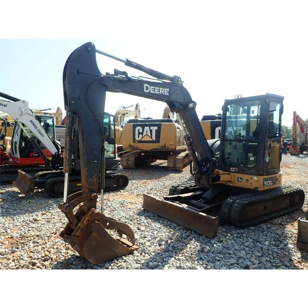 2014 JOHN DEERE 50G Excavator - Mini