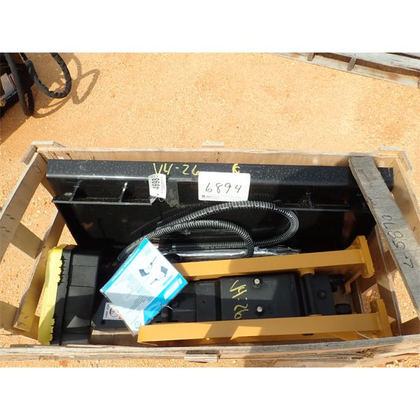 AGROTK HYD HAMMER, fits skid steer loader (B5)