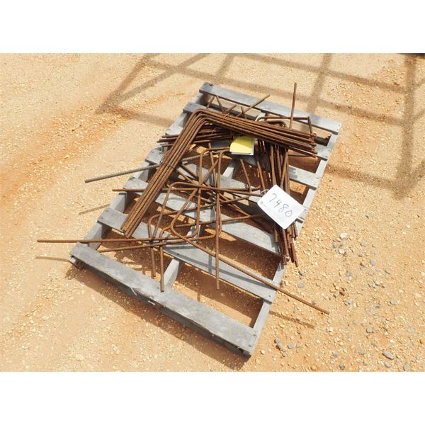 (1) PALLET BEND REBAR (B9)