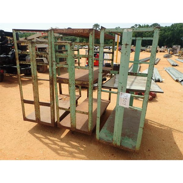 (3) ROLL AROUND STORAGE CARTS (B9)