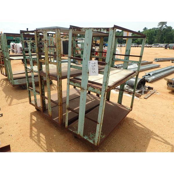 (3) ROLL AROUND STORAGE CARTS (B9)