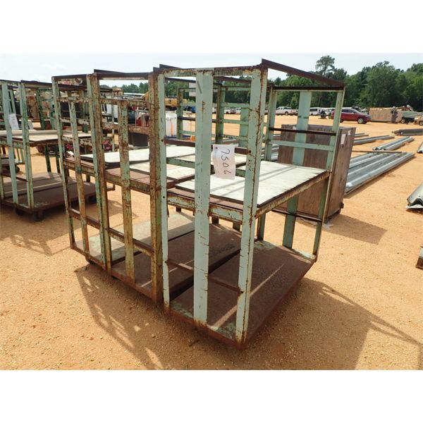 (3) ROLL AROUND STORAGE CARTS (B9)