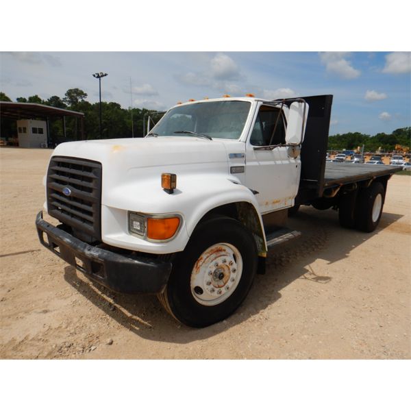 1995 FORD F SERIES Flatbed Dump Truck