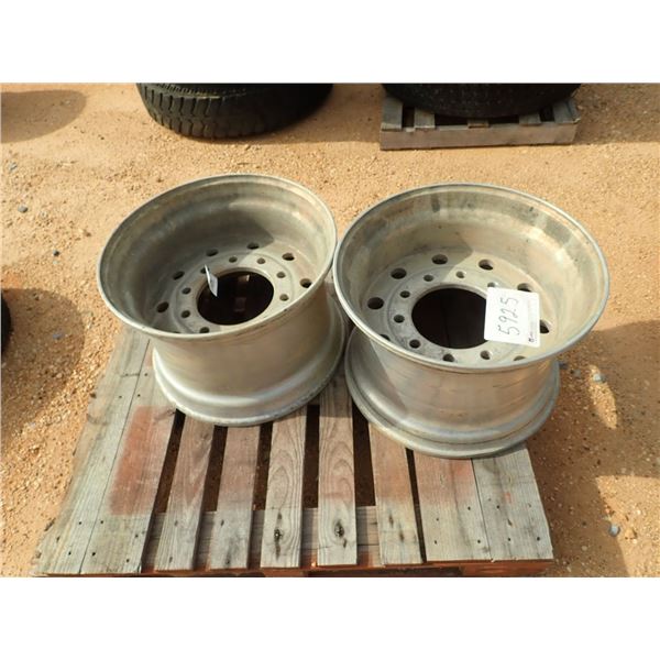 (2) ALUMINUM RIMS (A-2)