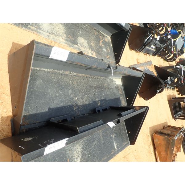 90" LOW PROFILE BUCKET, fits skid steer loader (B5)