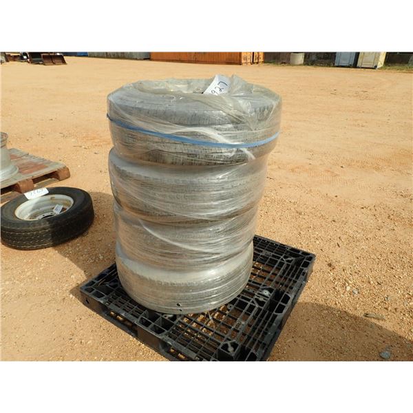 (4) LT275/70R18 TIRES & RIMS (A2)