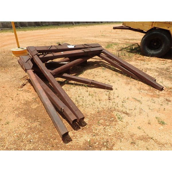 4 BOLSTER & REAR GUARD FITS LOG TRAILER (A3)