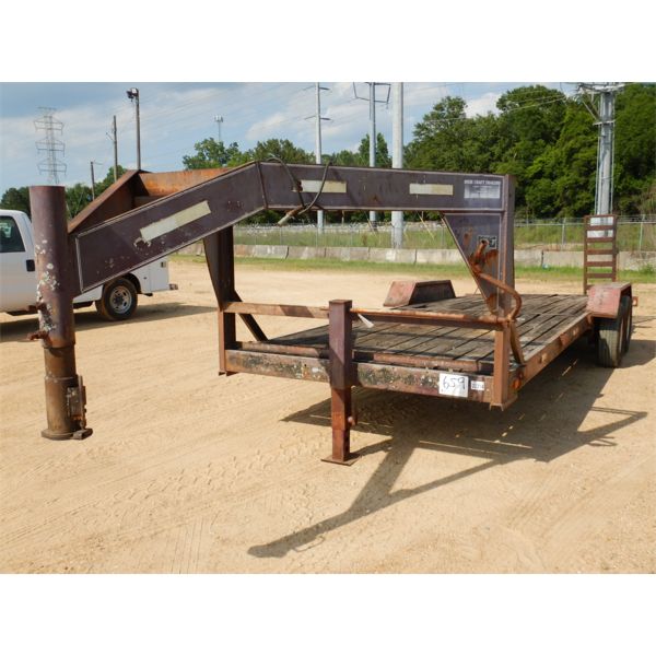 1996 DIXIE CRAFT MARK GT Gooseneck Trailer