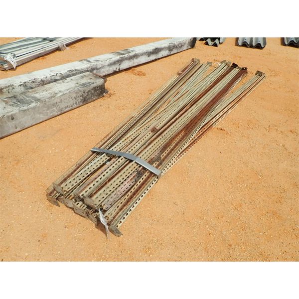 (1) BUNDLE SHELVING POST, 12' LONG 