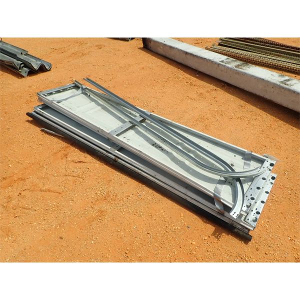 GARAGE DOOR PANELS & TRACK, 8'