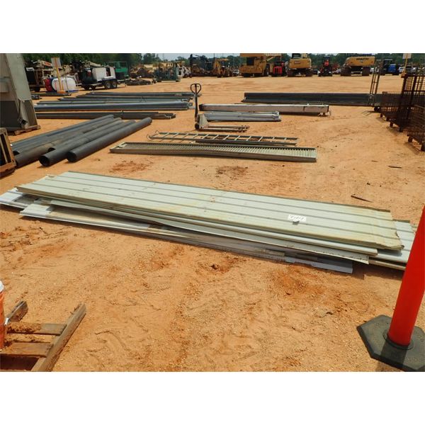 (1) STACK 5 RIDGE METAL ROOFING, 36"W X 14' LONG