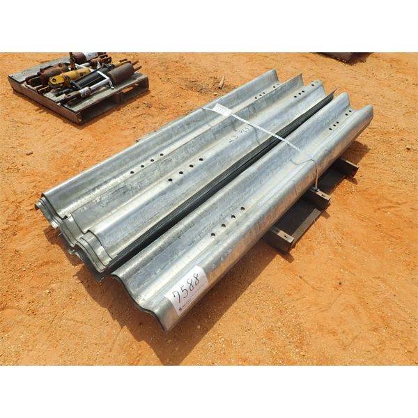 (1) PALLET GALV GUARDRAIL (B-9)