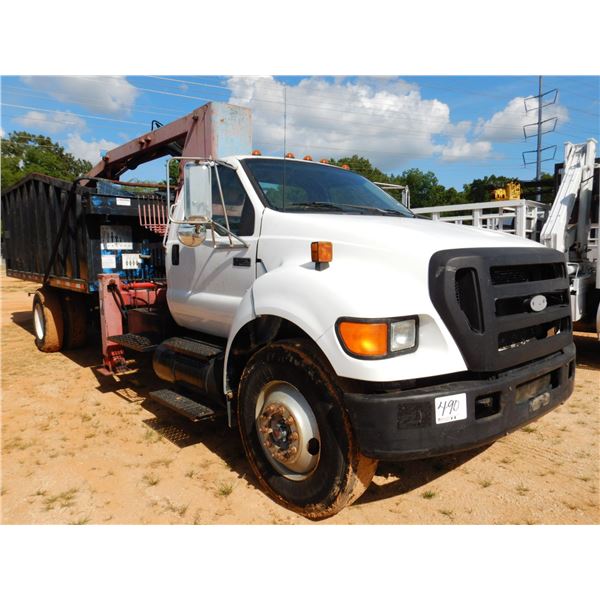 2004 FORD F750 Grapple Truck