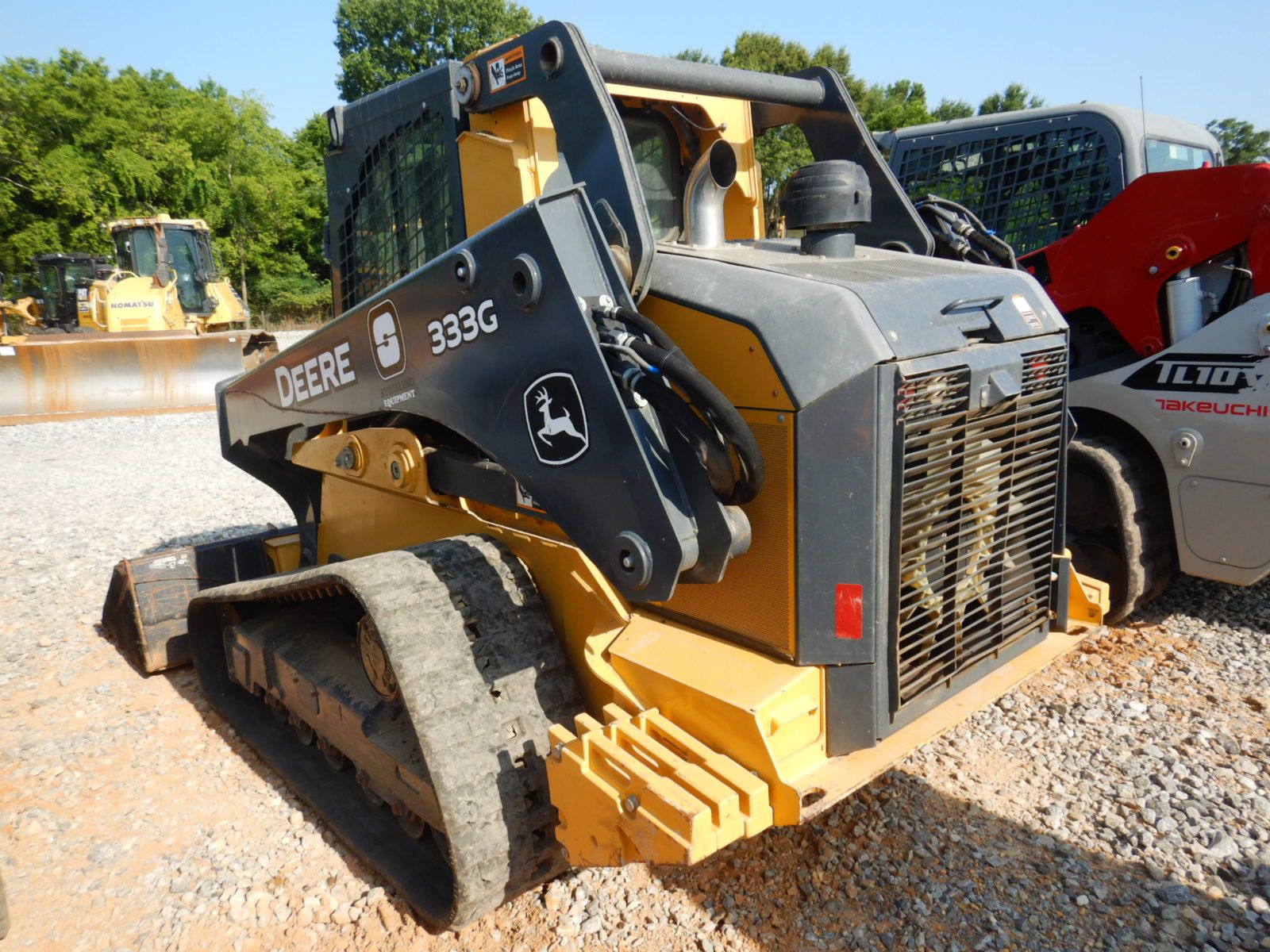 JOHN DEERE 333G Skid Steer Loader Crawler J.M. Wood Auction Company, Inc.