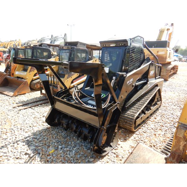 2009 ASV PT-100 Skid Steer Loader - Mulcher
