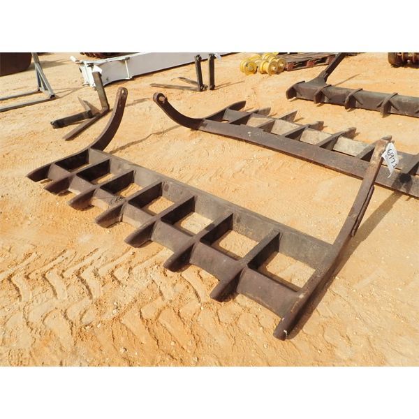 FLECO ROOT RAKE , fits dozer (b6)