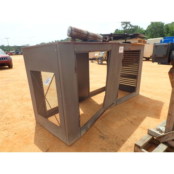 generator/air compressor cover w/doors (b9)
