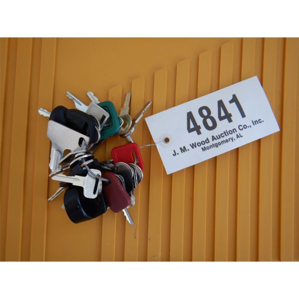 HEAVY EQUIPMENT KEY SET