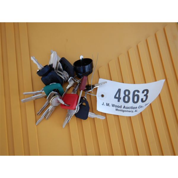 HEAVY EQUIPMENT KEY SET