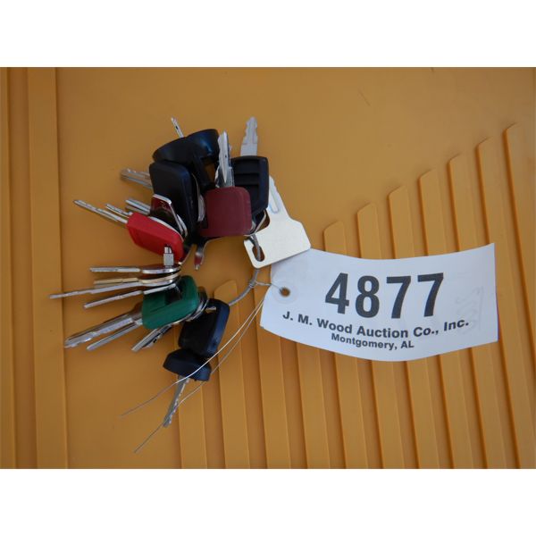 HEAVY EQUIPMENT KEY SET