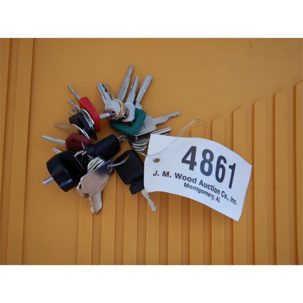 HEAVY EQUIPMENT KEY SET